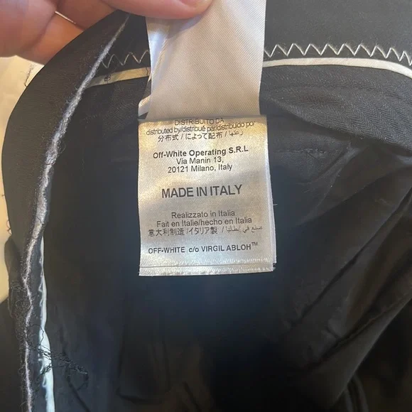 Off white dress pants